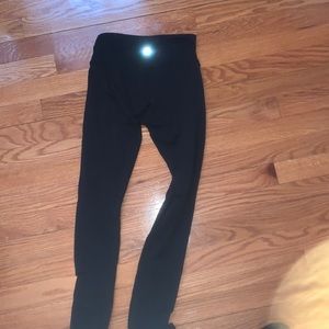 Long black lululemon workout leggings